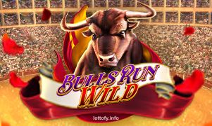 Imagem do jogo Bulls Run Wild da lottofy